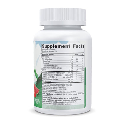 Nordic Naturals Zero Sugar Kids Probiotic Gummies - Strawberry Watermelon Flavor - 30 Gummies - Supports Digestive Wellness & Immune Health - Non-GMO - Third Party Tested - Vegan - 30 Servings Nordic NaturalsBuy Supplements Australia