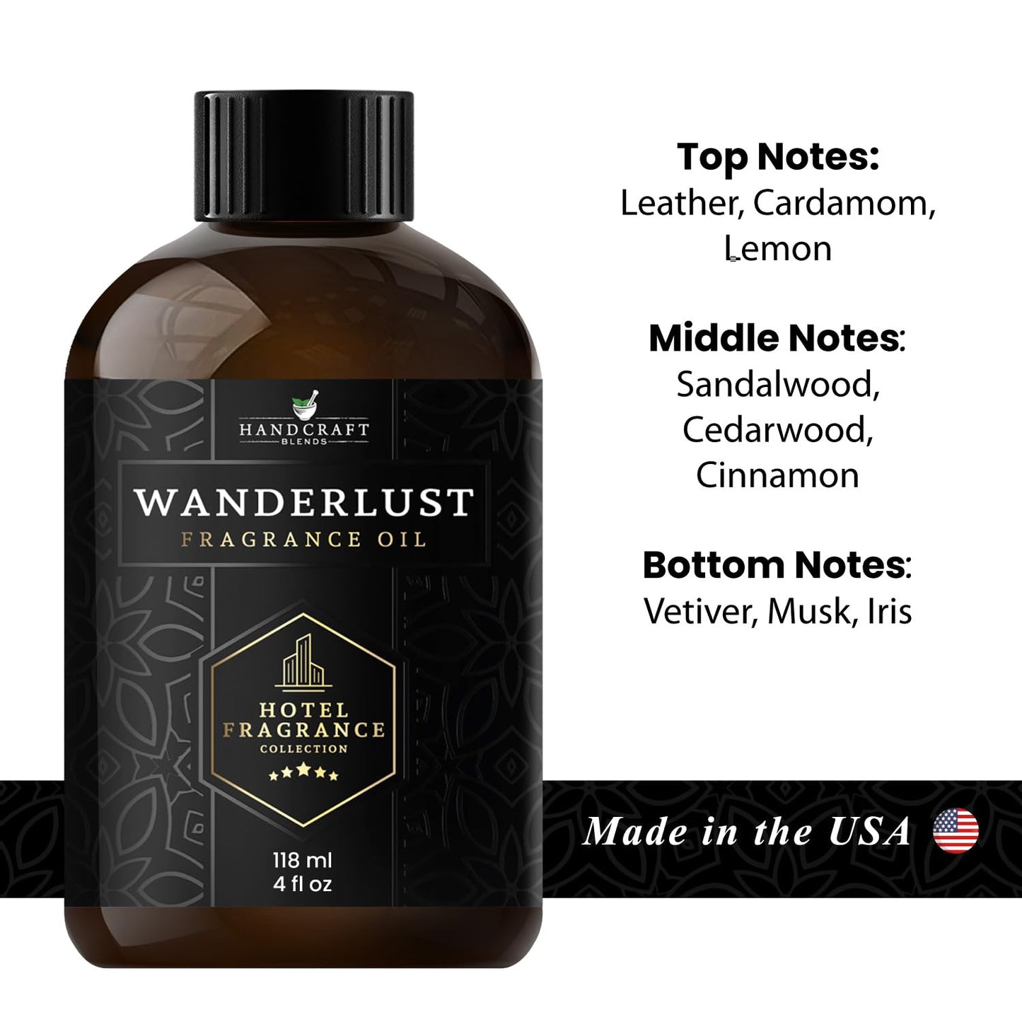 Handcraft Blends Hotel Fragrance Oil Wanderlust Scent – Luxury Hotel Collection Diffuser Oil Scents Handcraft BlendsBuy Supplements Australia