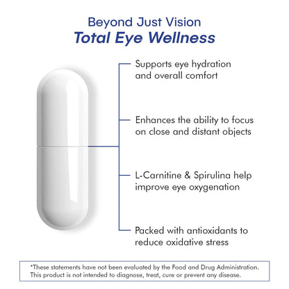 VisiUltra Eye Health Supplement – 14 Essential nutrients for Clear Vision, Blue Light Protection, and Long-Term Eye Health. Supports Clarity and Eye Wellness. 60 Capsules. (1 Pack) VisiUltraBuy Supplements Australia