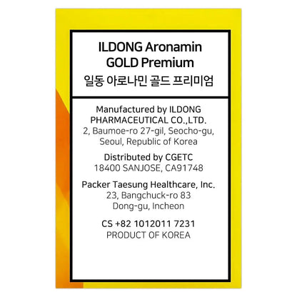 Aromamin Gold Premium Multi-Vitamin for Recovering 120 Tablets, 1 Count (Pack of 120) 아로나민Buy Supplements Australia