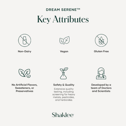 Shaklee - Dream Serene™ Melatonin Sleep Aid - Fall Asleep Faster, Wake Up Refreshed - with Melatonin, Valerian, Lemon Balm, L-Theanine - for Ultimate Beauty Sleep - 30 Softgels ShakleeBuy Supplements Australia