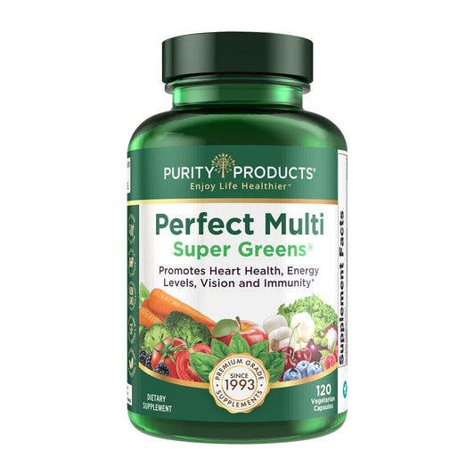Purity Products Perfect Multi Super Greens Dietary Supplement Health Nutrition, 120 count Purity ProductsBuy Supplements Australia