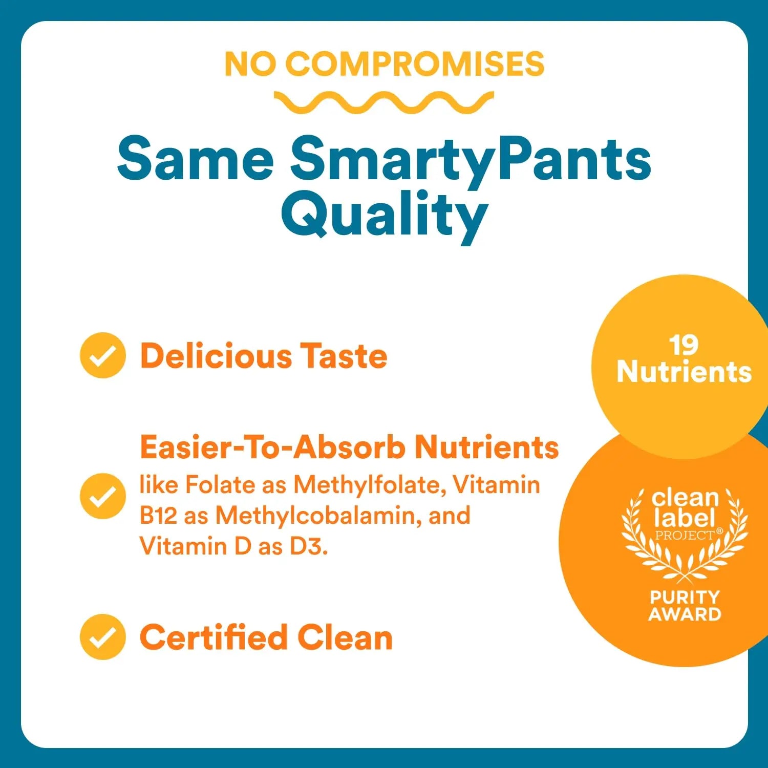SmartyPants Men's Multivitamin Gummies - Improved Formula: Omega 3 (DHA/EPA), Methylfolate, Vitamin D3, C, Vitamin B12, B6, Vitamin A SmartyPants