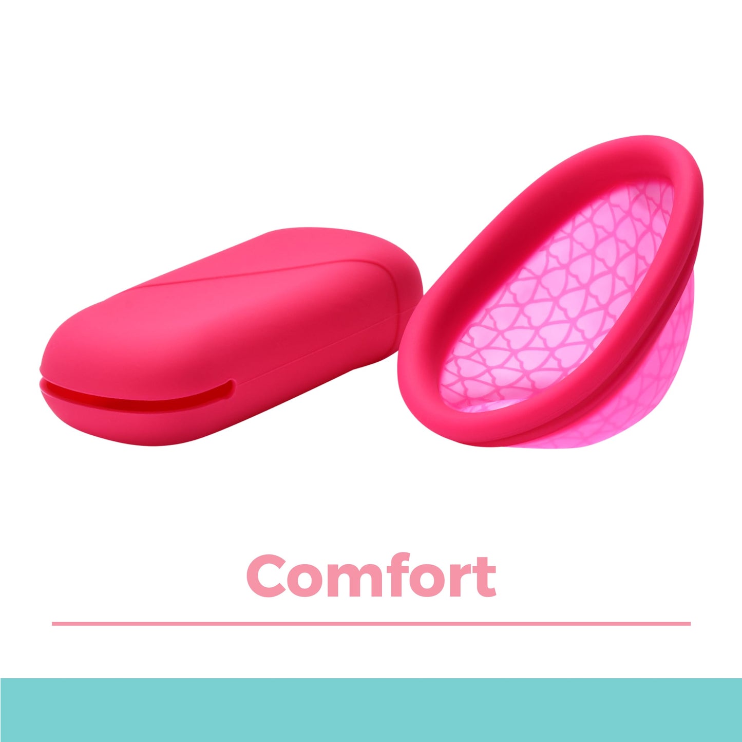 Hawwwy Reusable Menstrual Cup - Washable Period Cup with Flat-fold Compact Design HAWWWYBuy Supplements Australia