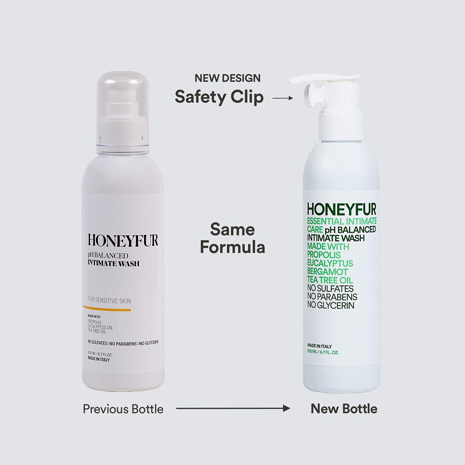 HONEYFUR pH Balanced Natural Feminine Wash For Sensitive Skin – Sulfates & Paraben Free HONEYFURBuy Supplements Australia