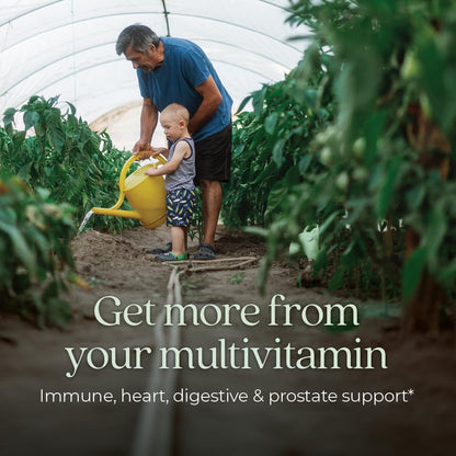 New Chapter Multivitamin for Men 50 Plus + Immune Support - Every Man's One Daily 55+ with Fermented Probiotics + Whole Foods + Astaxanthin New ChapterBuy Supplements Australia