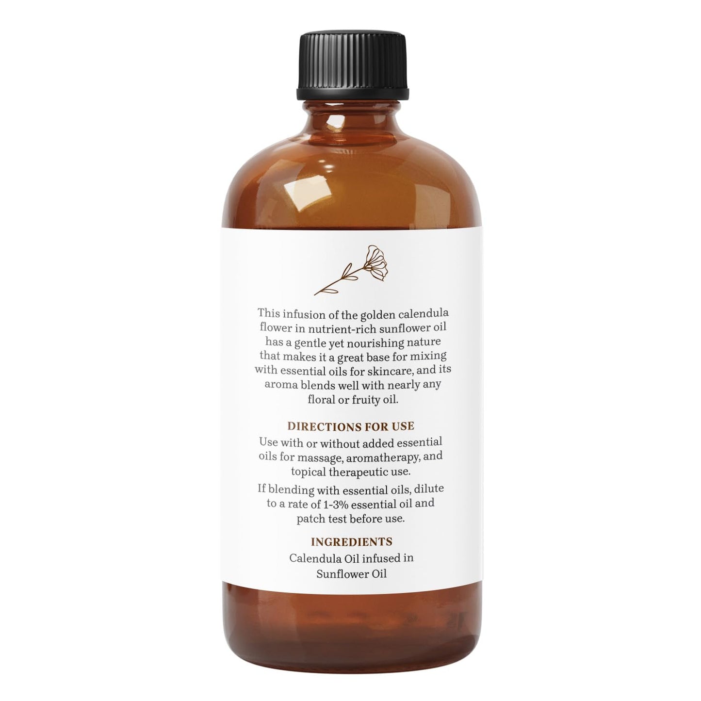 Essential Delights Calendula Oil - Premium Carrier Oil (16 fl oz) | for Skin, Face, Body, Hair Revitalization Essential DelightsBuy Supplements Australia
