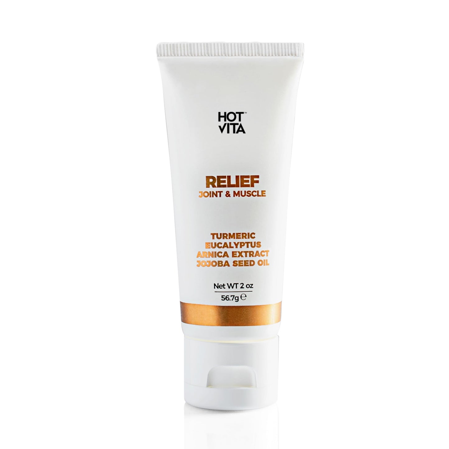 Hot Vita Relief Gel - Plant-Based Cooling Gel with Arnica, Turmeric & Eucalyptus - Soothing Formula for Muscle Fatigue, Tired Legs Hot VitaBuy Supplements Australia