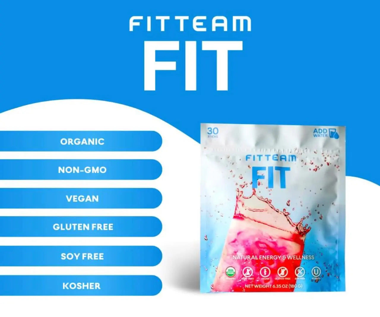Fitteam Fit 30 Individual Sticks (30 Day Supply) New Improved Formula FitteamBuy Supplements Australia