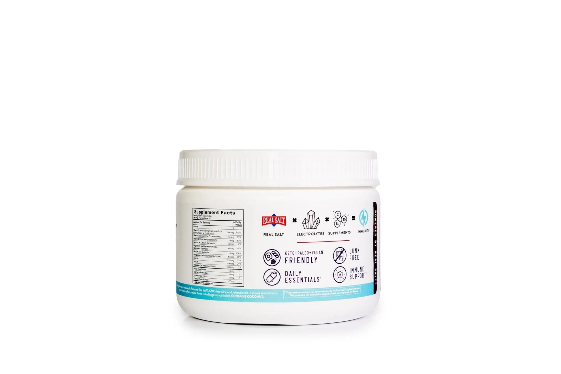 REDMOND Re-Lyte Immunity, Multivitamin Supplement Mix (BlackBerry) REDMOND