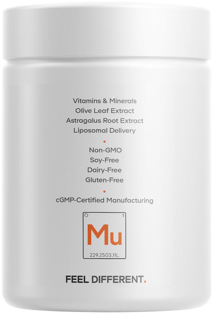Codeage Liposomal Mullein Ultra Supplement - Mullein 10:1 Extract, Elderberry, Bee Propolis, Echinacea, Ginger Root, Andrographis, Kudzu, Vitamins, Elecampane, Eleuthero, Isatis, Non-GMO - 90 Capsules CodeageBuy Supplements Australia