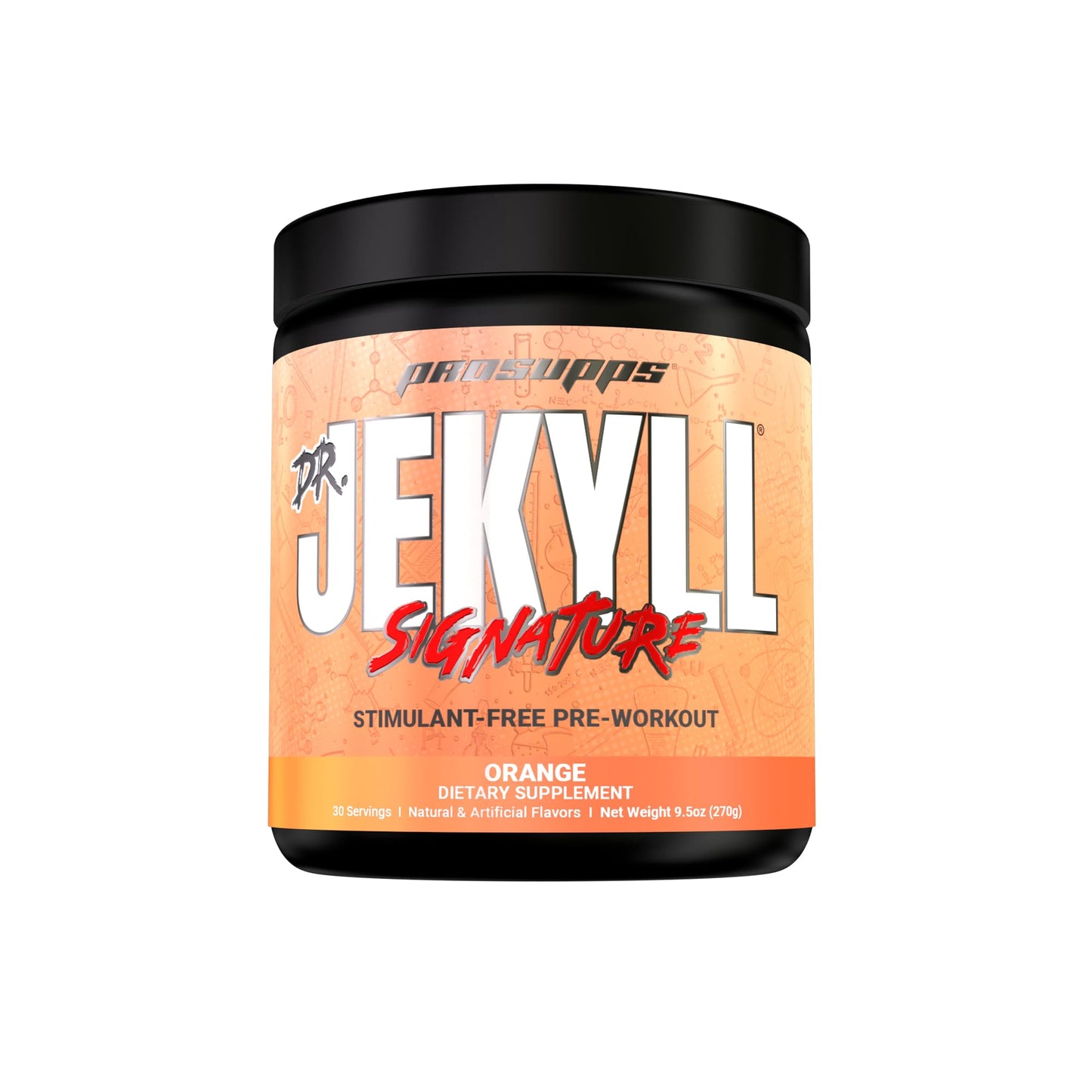 PROSUPPS Dr. Jekyll Signature Pre-Workout Powder, Stimulant & Caffeine Free, Intense