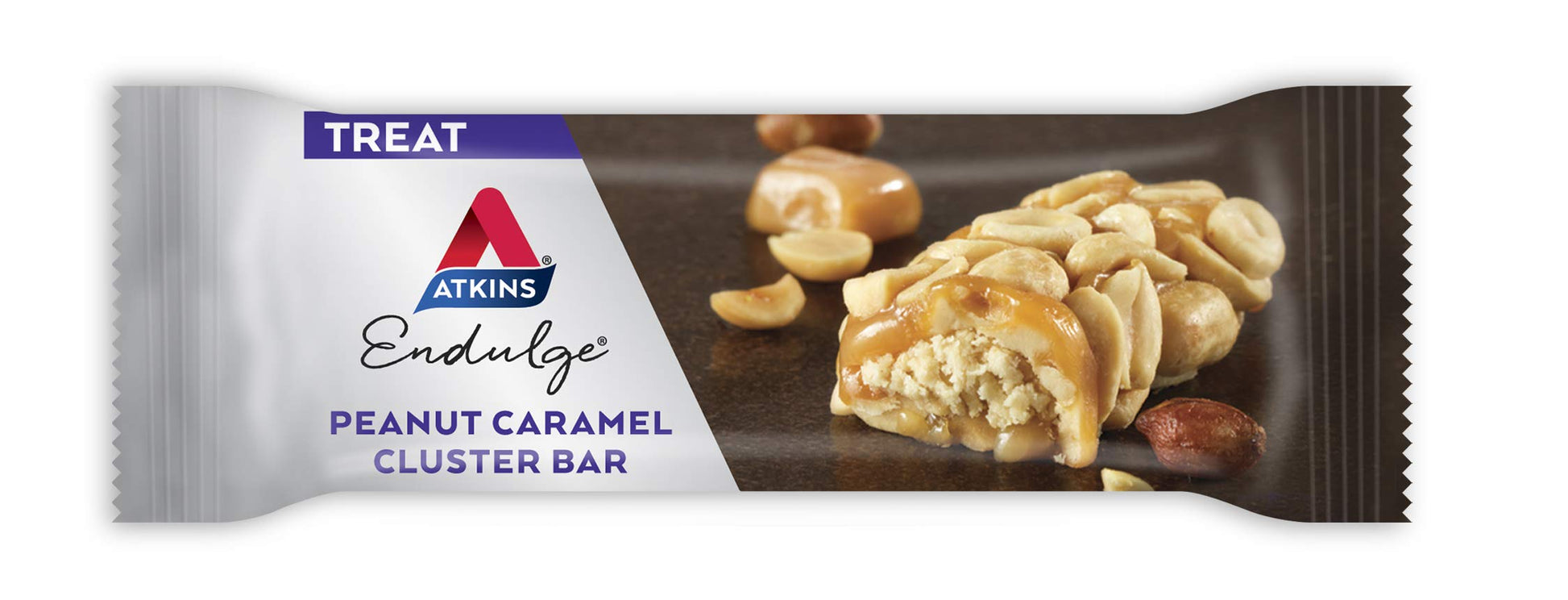 Atkins Peanut Caramel Cluster Bar, Dessert Favorite, High in Fiber, 3g Net Carb, 1g Sugar AtkinsBuy Supplements Australia