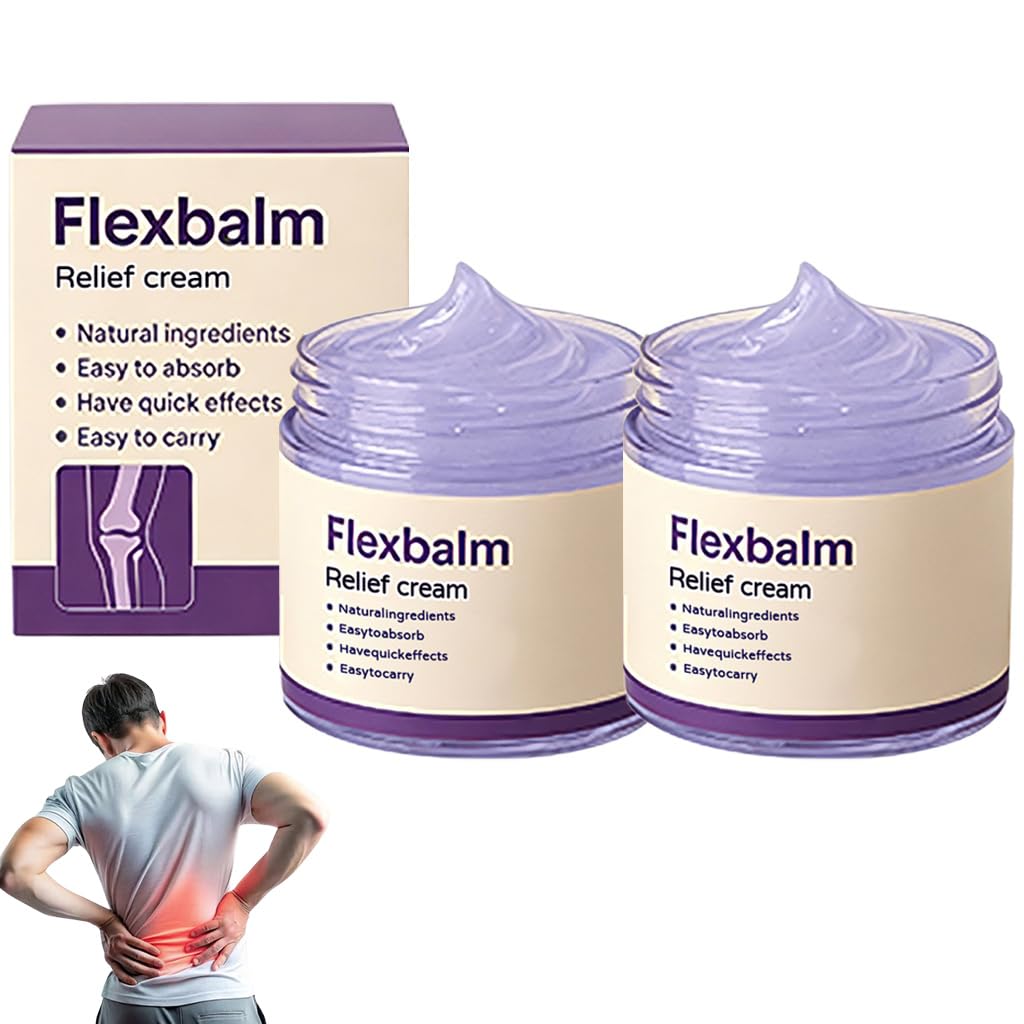 Flexbalm Rapid Joint Relief Therapy Gel 2.0, 2026 New Professional Relief Soothing Massage Gel, Flexbalm Rapid Joint Relief Cream for Back, Knee, Hands, Neck, Feet, for All Skin Types (2 Bottle) dooekaBuy Supplements Australia