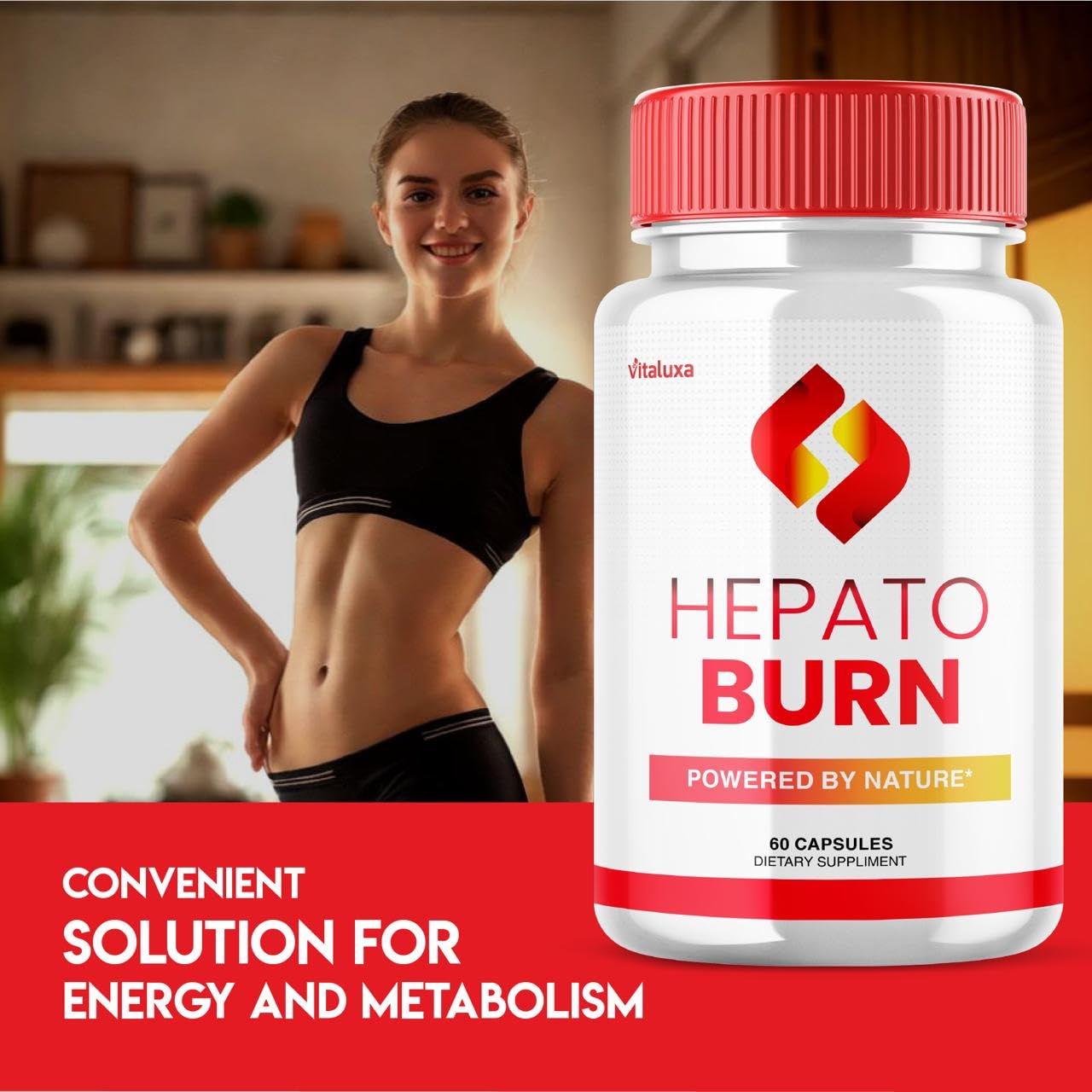 Hepato Burn Capsules - HepatoBurn Supplement Pills Advanced Formula Wait Premium Blend All Natural Loss Support for Men Women, Hepataburn Reviews Maximum Strength Burner Health Wellness (60 Capsules) VitaluxaBuy Supplements Australia
