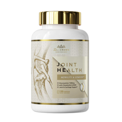DR. CROWN Joints Health Suppplement, Glucosamine Chondroitin MSM - Joint Support Supplement for Women and Men with Turmeric, MSM &Boswellia, for Cartilage, Joint Health and Flexibility - 120 Capsules DR. CROWNBuy Supplements Australia