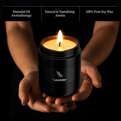 2 Pack Scented Candles for Home Scented, Strong Fragranced Aromatherapy Candles - 6 Oz TranquilBlissBuy Supplements Australia