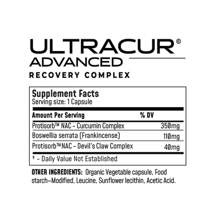 UltraCur Advanced Joint Support Supplement with High Absorption Curcumin - Extra Strength Protisorb Liquid Protein Scaffold - Supports Mobility & Flexibility with Devils Claw & Boswellia - 60 Capsules UltraCurBuy Supplements Australia