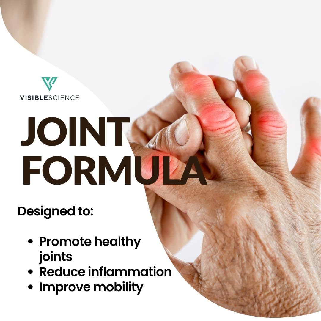 Visible Science Joint Formula – Advanced Joint Support with Herbal Blend & Antioxidants, Tablets 90ct Visible ScienceBuy Supplements Australia