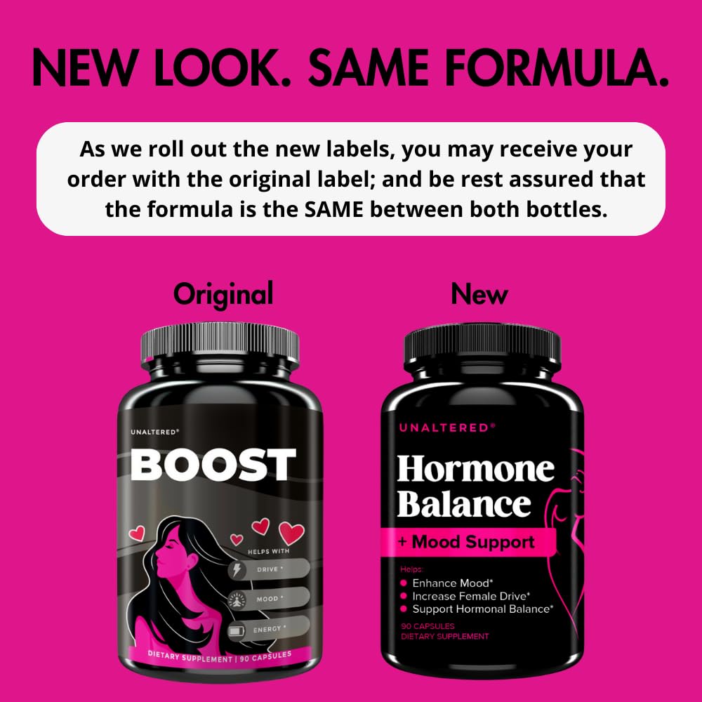 Hormone Balance & Mood Support for Women - Restore Female Drive & Reduce Mood UNALTEREDBuy Supplements Australia