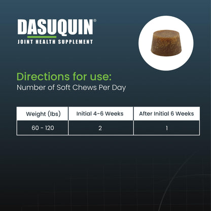 Nutramax Dasuquin for Large Dogs, Joint Health Supplement, Contains Glucosamine for Dogs, Plus Chondroitin, ASU and More, Supports Healthy Joints, Soft Chews, 84 Count Nutramax LaboratoriesBuy Supplements Australia