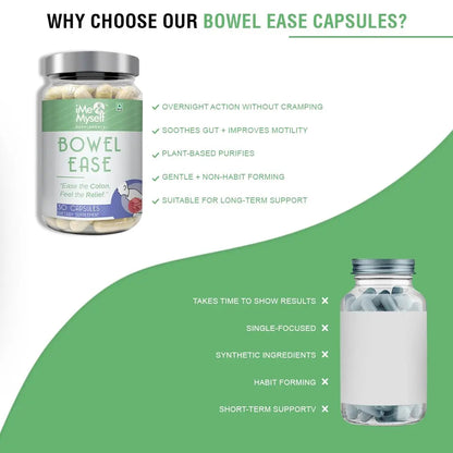iMeMyself Bowel Ease – 30 Plant-Based Capsules | Gentle Bowel Support with Herbal Extracts & Vitamins iMeMyselfBuy Supplements Australia