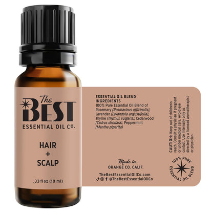 The Best Hair + Scalp Essential Oil Blend- Premium Grade- 100% Pure & Natural for Aromatherapy The Best Essential Oil CoBuy Supplements Australia