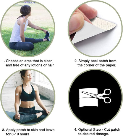 Vici Wellness Stress Less - (30 Patches) Vici WellnessBuy Supplements Australia