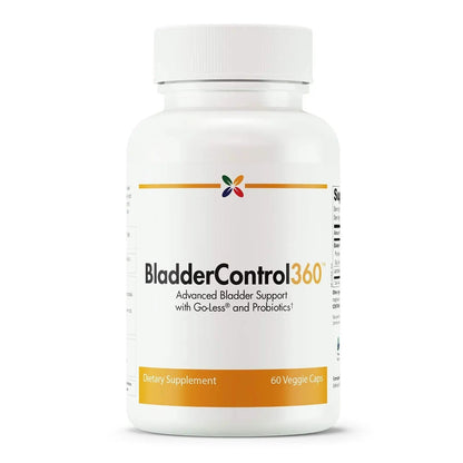 Stop Aging Now - BladderControl360 Formula - Bladder Control Support - Go-Less & Probiotics - Urinary Health Probiotic Supplement - Lactobacillus Rhamnosus, Pumpkin Seed & Soy Germ Extracts - 60 Vcaps Stop Aging NowBuy Supplements Australia