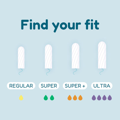 o.b. Tampons | Non-Applicator Tampon, Unscented | Super Plus Tampons, 40ct o.b.Buy Supplements Australia