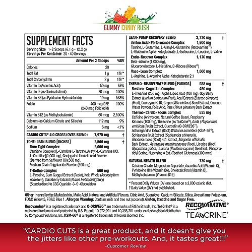 Cardio Cuts NDS Nutrition 4.0 Pre Workout Supplement - Advanced Weight Loss and Pre Cardio CutsBuy Supplements Australia