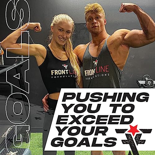 FRONTLINE FORMULATIONS Gauntlet Pre-Workout Powder, Explosive Workouts, Laser Focus, Mid Stim, Amazing Flavor, Veteran Owned and Operated (25 Servings, Margarita Twist)
