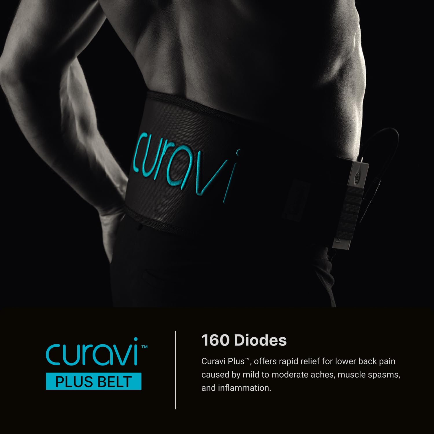 CURAVI Plus™ Wearable Red Light Therapy Belt for Lower Back Pain Relief - 160 Diodes - Safe and Effective CURAVIBuy Supplements Australia