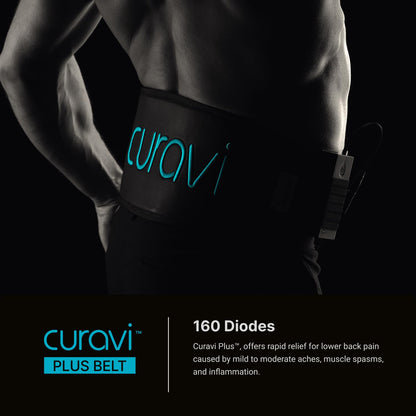 CURAVI Plus™ Wearable Red Light Therapy Belt for Lower Back Pain Relief - 160 Diodes - Safe and Effective CURAVIBuy Supplements Australia
