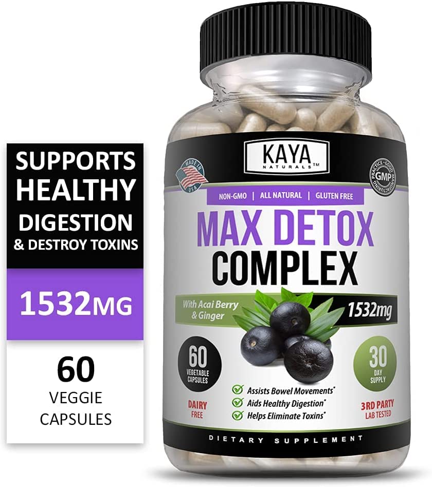 Kaya Naturals - Max Detox - 100% Natural, Healthy, Safe & New, Pure Herbal Ingredients Kaya NaturalsBuy Supplements Australia