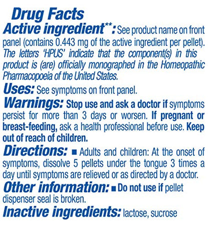 Boiron Lycopodium Clavatum 200CK, 80 Pellets, Homeopathic Medicine for Bloating and Gas BoironBuy Supplements Australia