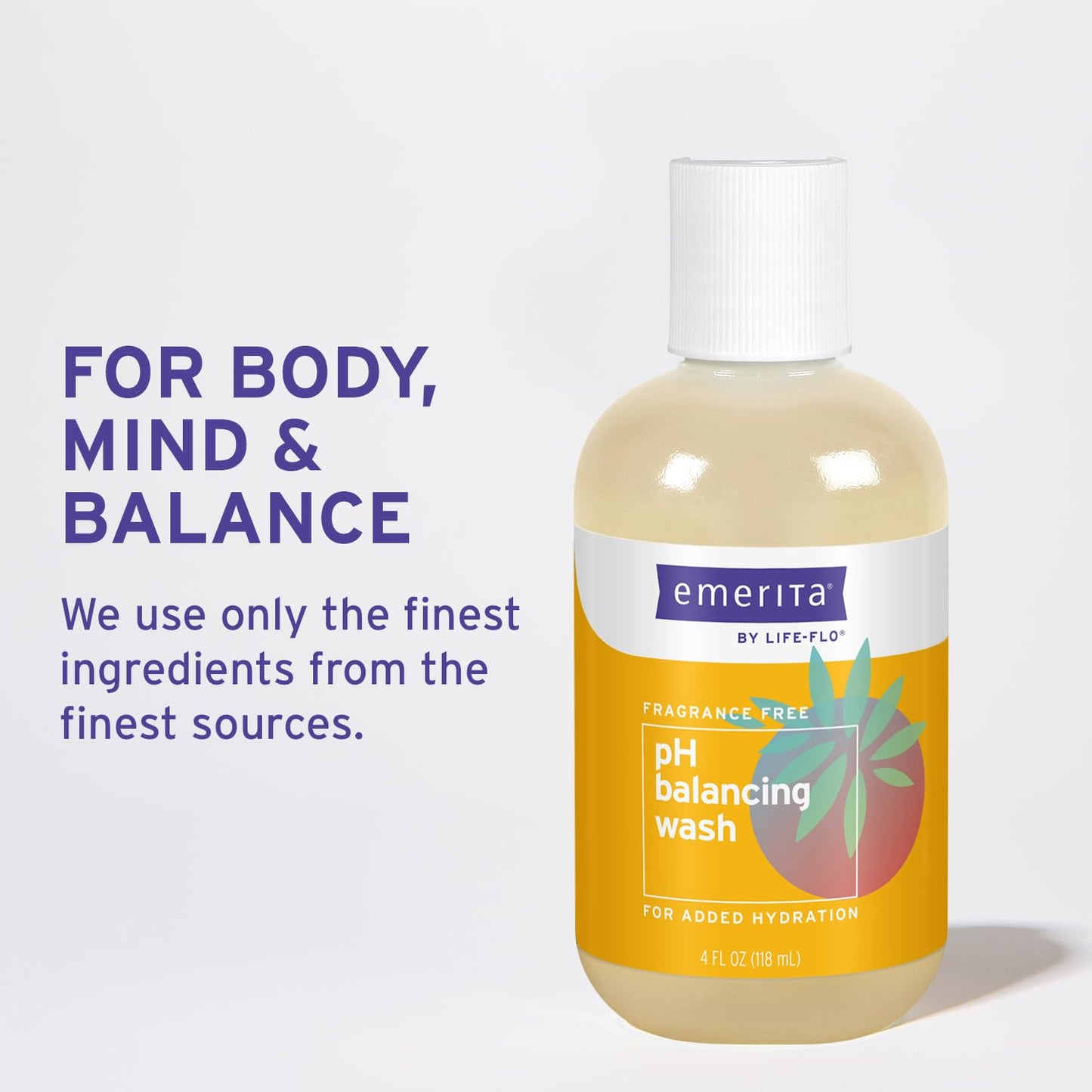 Emerita by Life-flo pH Balancing Feminine Wash, Hydrating Cleanser Soothes Delicate Areas EmeritaBuy Supplements Australia