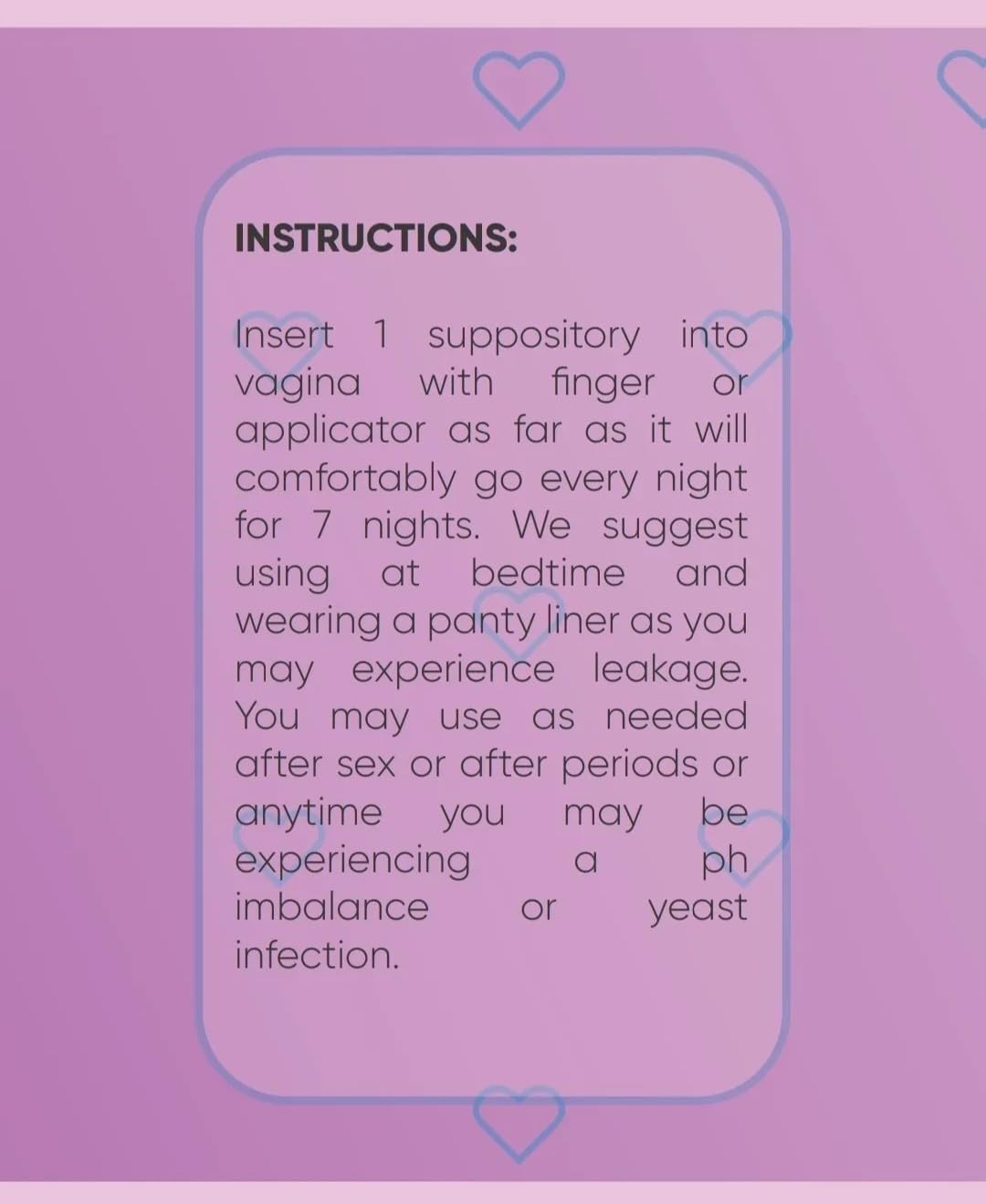 HerSheMe Boric Acid Vaginal Suppositories HerSheMeBuy Supplements Australia