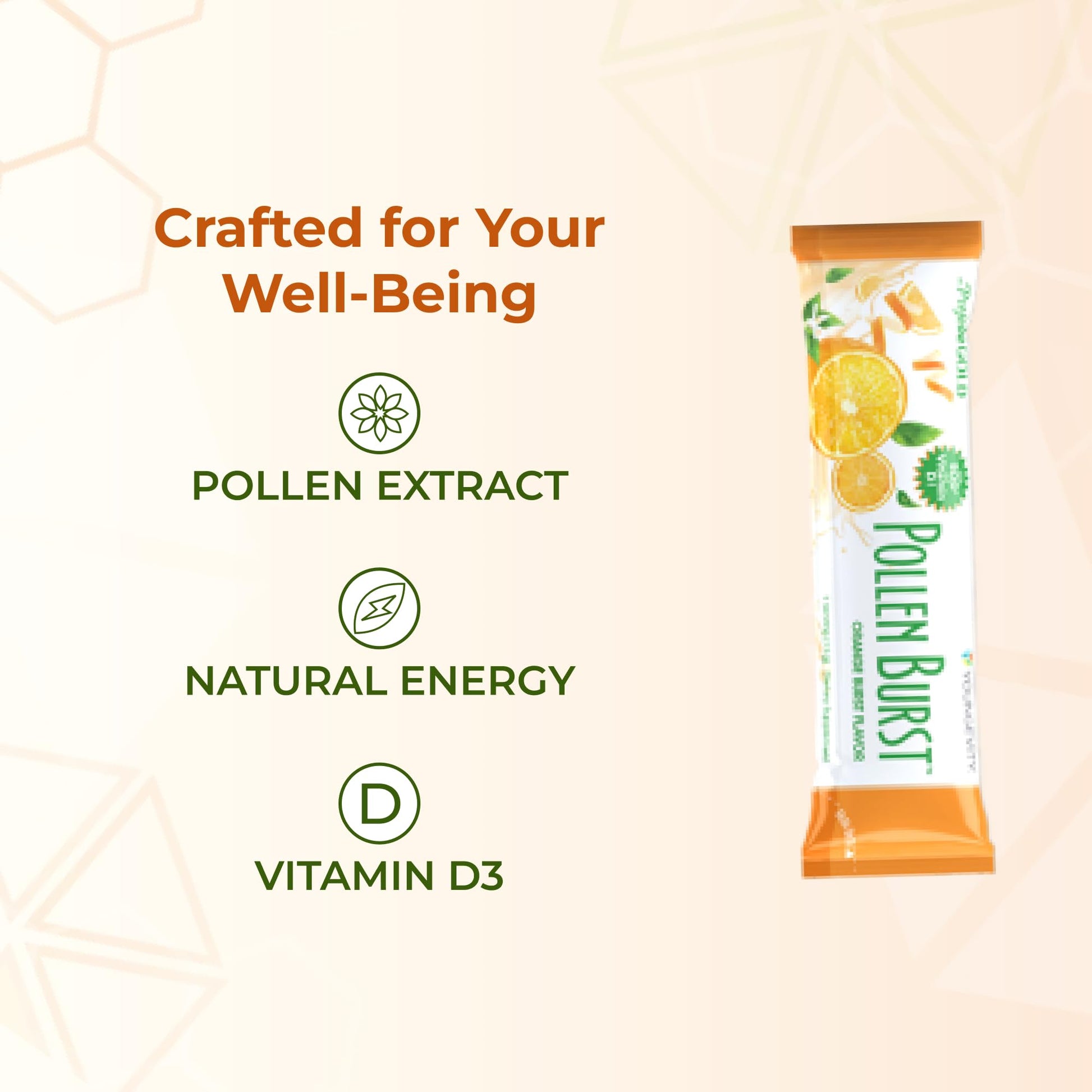 Youngevity ProJoba Pollen Burst™ - Clean Natural Energy Supplement w/Green Tea, Pollen Extract, GliSODin® - Increase Focus, Brain Boost, Endurance, Mental Clarity (30 Sticks) YoungevityBuy Supplements Australia