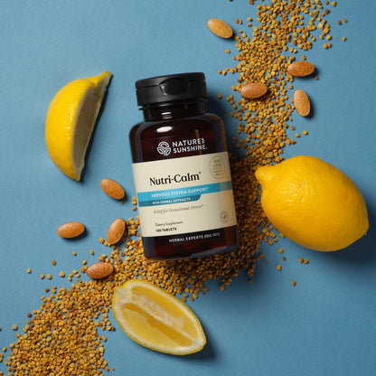 Nature's Sunshine Nutri-Calm- Herbal Stress Relief Supplement for Natural Relief, Mood Support and Boost, Nervous System Support - 100 Count Nature's SunshineBuy Supplements Australia