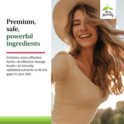 Terry Naturally Clinical Essentials - Supplement to Aid Bone, Cardiovascular & Immune Health - Supplement with Chelated Minerals - Supplement with B-Vitamins & Vitamin C - 120 Capsules (Pack of 2) Terry NaturallyBuy Supplements Australia