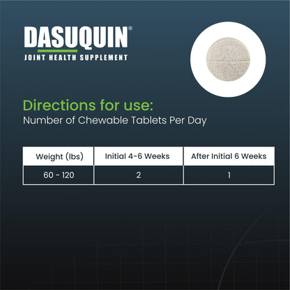 Nutramax Dasuquin for Large Dogs, Joint Health Supplement, Contains Glucosamine for Dogs, Plus Chondroitin, ASU and More, Supports Healthy Joints, Chewable Tablets, 150 Count Nutramax LaboratoriesBuy Supplements Australia