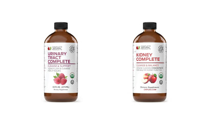 Complete Natural Products Urinary Tract Complete 16oz & Kidney Complete 16oz Bundle Complete Natural ProductsBuy Supplements Australia