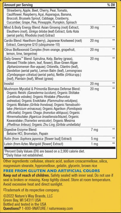 Alive! Once Daily Men's 50+ Ultra - 60 Tablets by Nature's Way Nature's WayBuy Supplements Australia