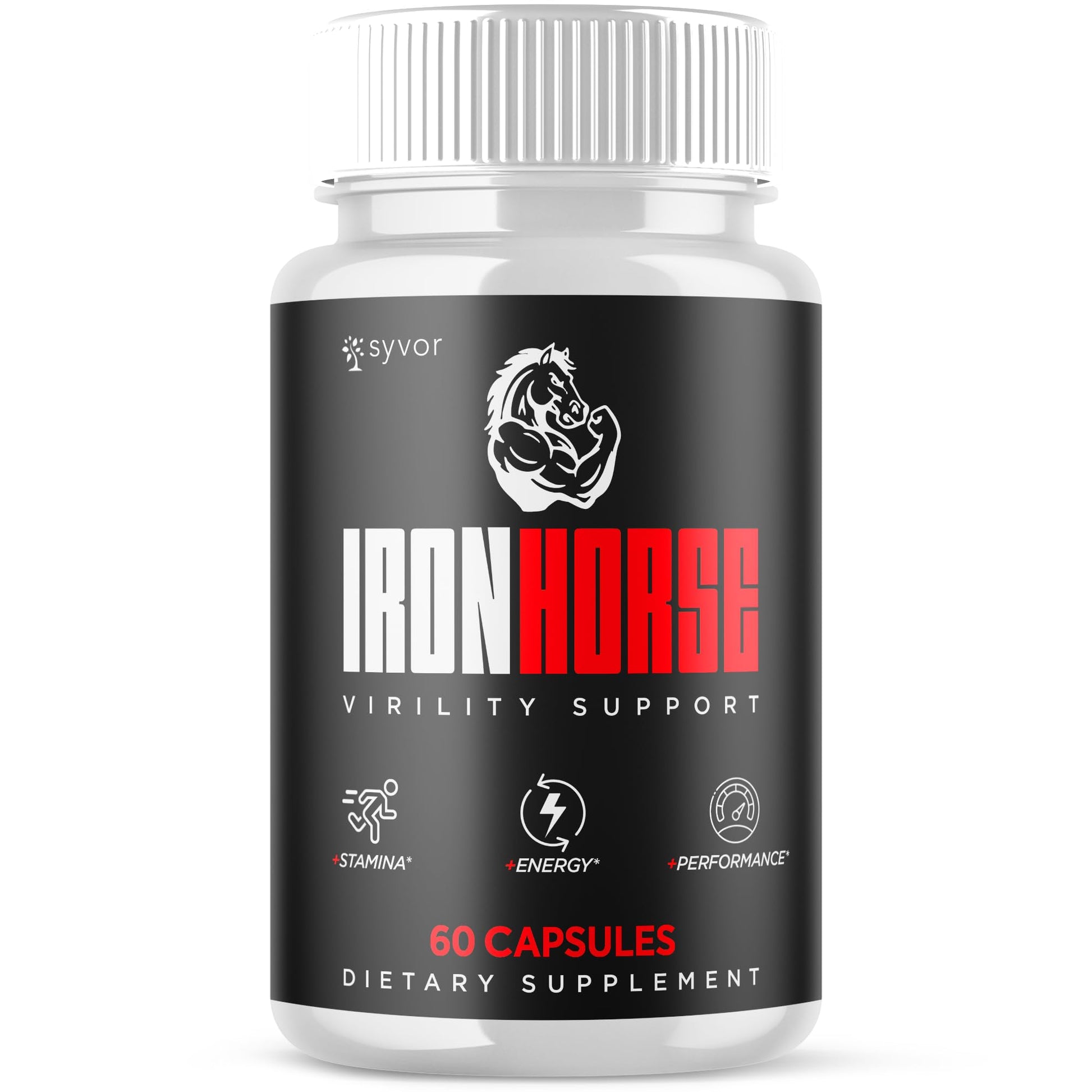 Iron Horse Supplement Pills, Official Iron Horse Pills for Men with All Natural Ingredients, Advanced IronHorse Capsules Designed to Support Health and Wellness with Premium Vitamins (60 Capsules) SyvorBuy Supplements Australia
