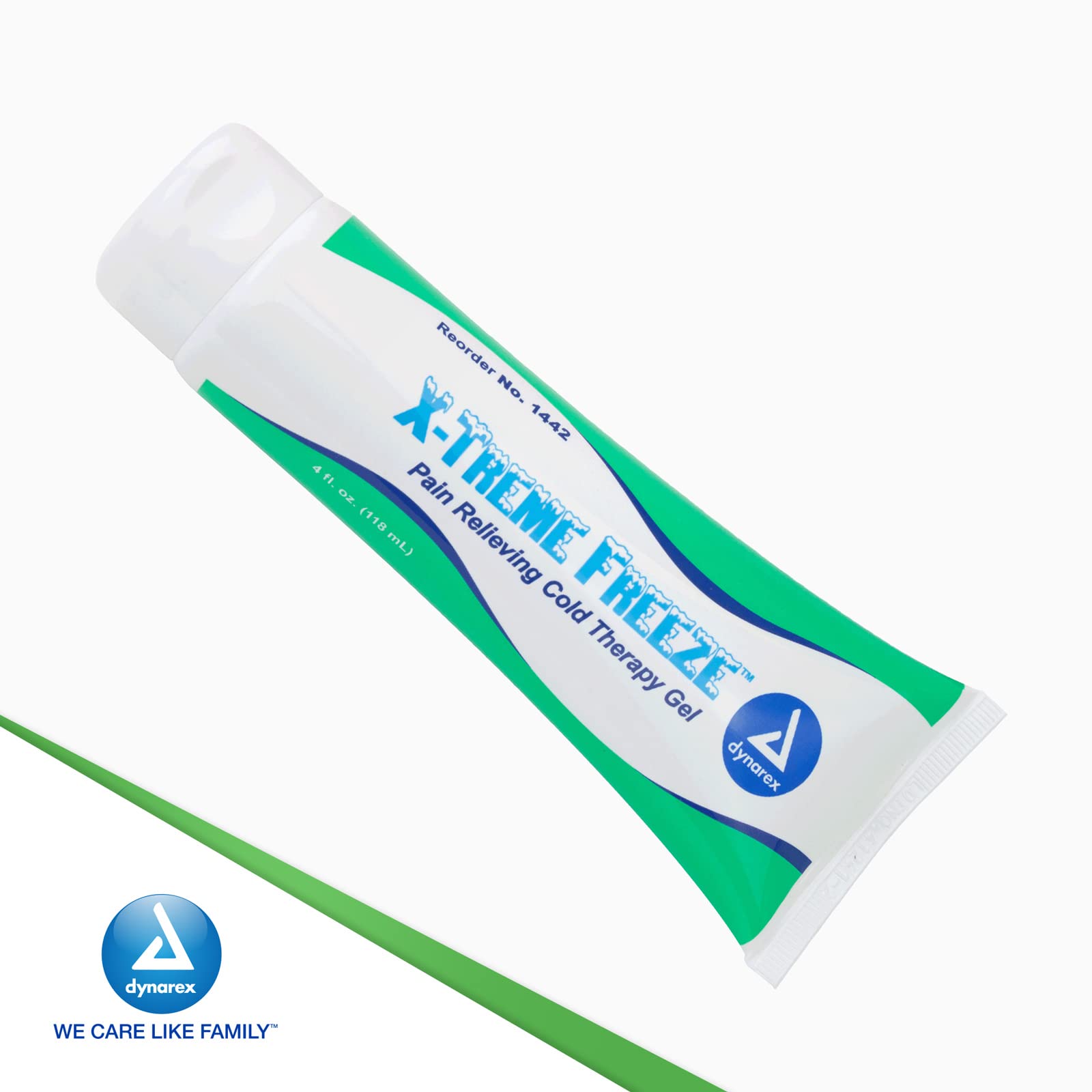 Dynarex X-treme Freeze Pain Relieving Cold Therapy Gel 4oz. Tube 1442 DynarexBuy Supplements Australia