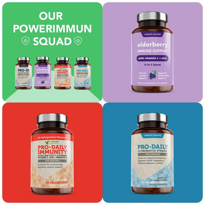Vitamin Bounty Pro-50 Probiotics Supplement- 13 Probiotic Strains, Gut Health Vitamin BountyBuy Supplements Australia