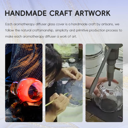 Youenkity Essential Oil Diffuser, Glass Ultrasonic Aromatherapy Diffuser with 7 Color LED Lights YOUENKITYBuy Supplements Australia