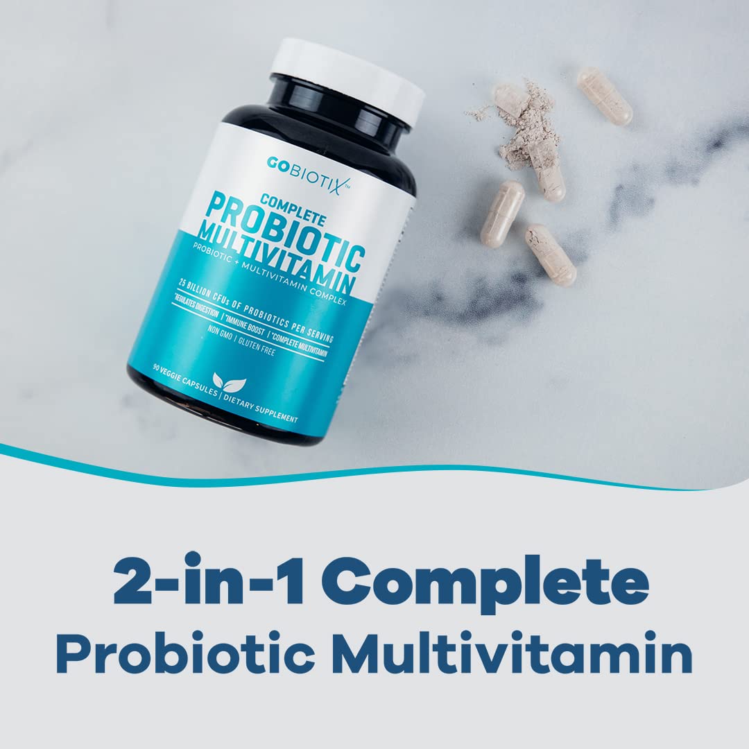 GOBIOTIX Probiotic Multivitamin Supplement - Daily Multivitamins with Probiotics GOBIOTIXBuy Supplements Australia