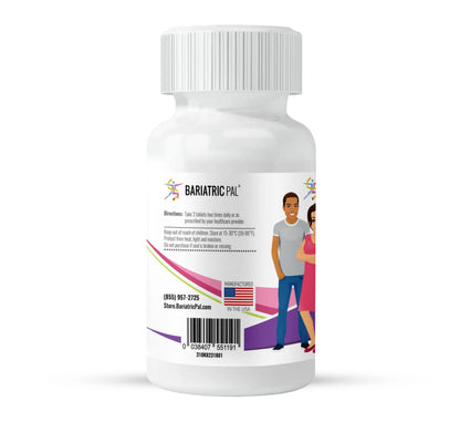 BariatricPal 30-Day Bariatric Vitamin Bundle Multivitamin ONE 1 per Day! Capsule with 60mg Iron Easy Swallow Calcium Citrate BariatricPal
